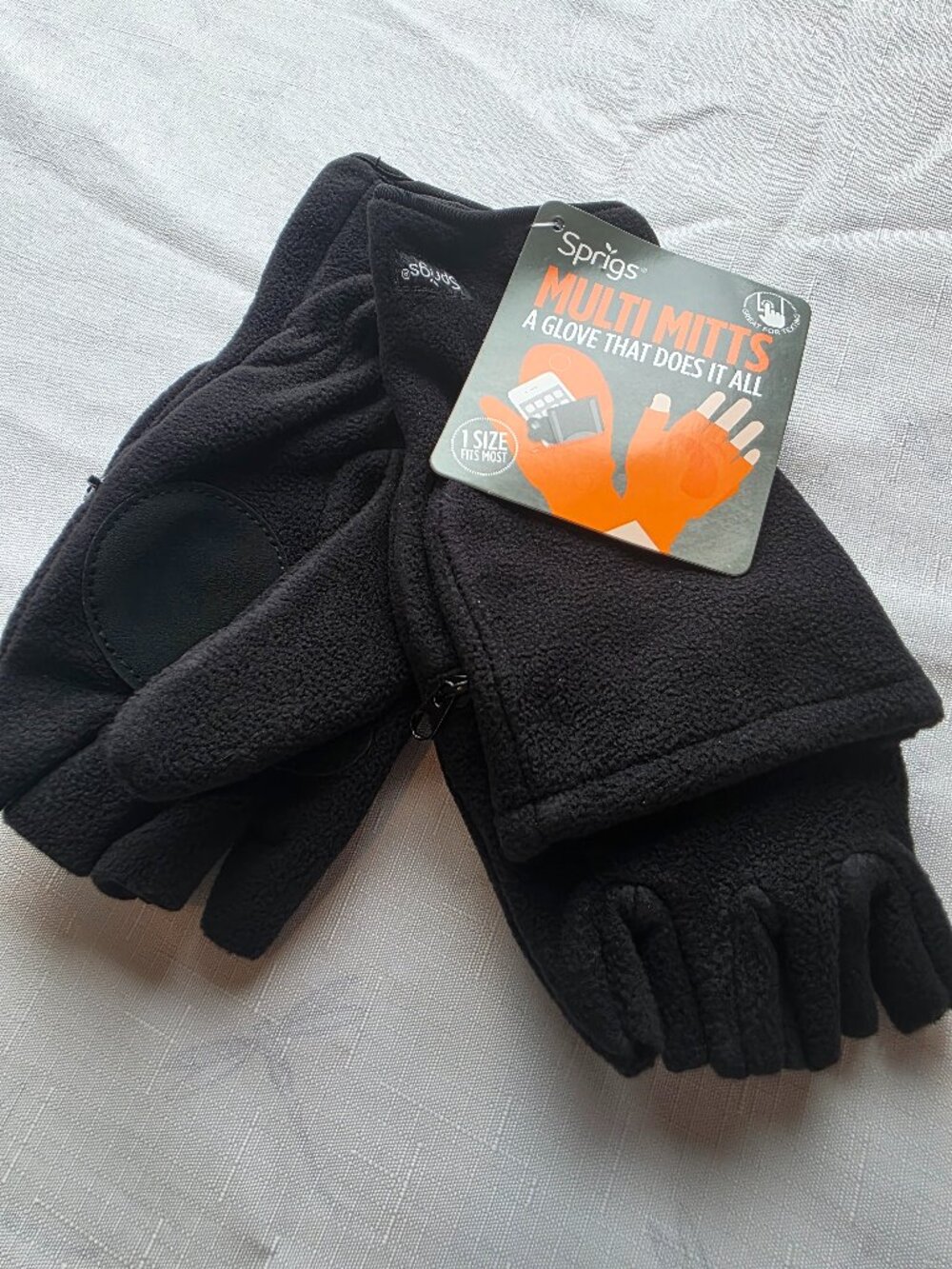 Sprigs Multi-Mitts Convertible Fleece Gloves - NWT
